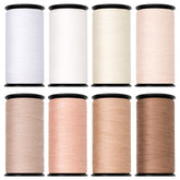 Goldmann set wit - beige naaigaren GOLDMANN-SET-WIT-BEIGE - Fourniturenkraam.nl